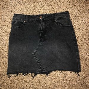Black Denim Mini Skirt | Forever 21